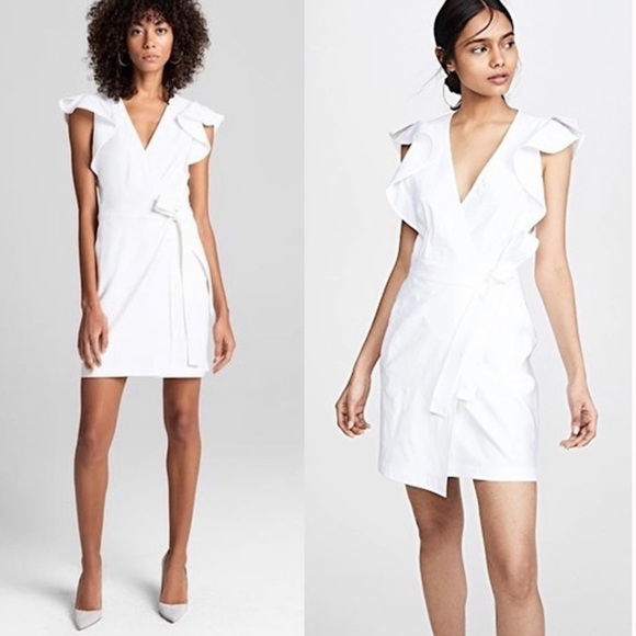 A.L.C. Dresses & Skirts - A.L.C. Linen Wrap Dress Women’s 4 Small